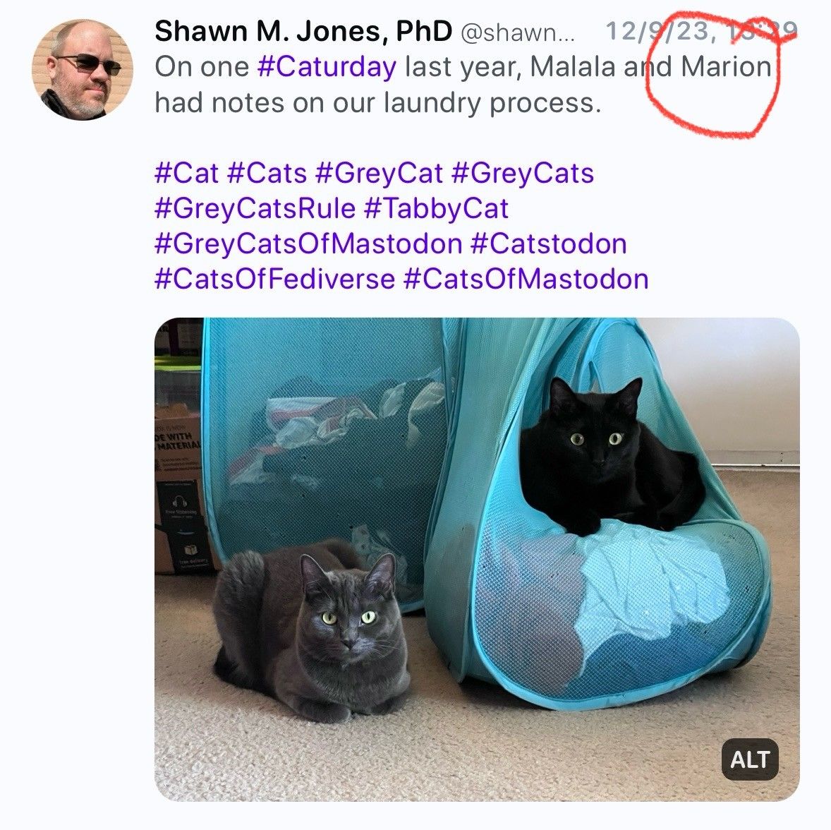 Mastodon Post 2023-12-09